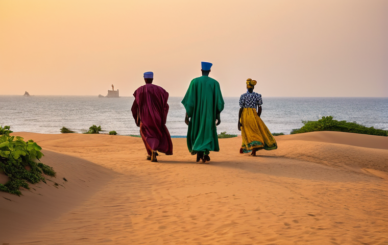 베냉 해변과 휴양지 - **Prompt: Grand Popo's Serene Coastal Life**
"A wide-angle, highly detailed photograph capturing... 베냉 해변과 휴양지 - **Prompt: Grand Popo's Serene Coastal Life**
"A wide-angle, highly detailed photograph capturing...