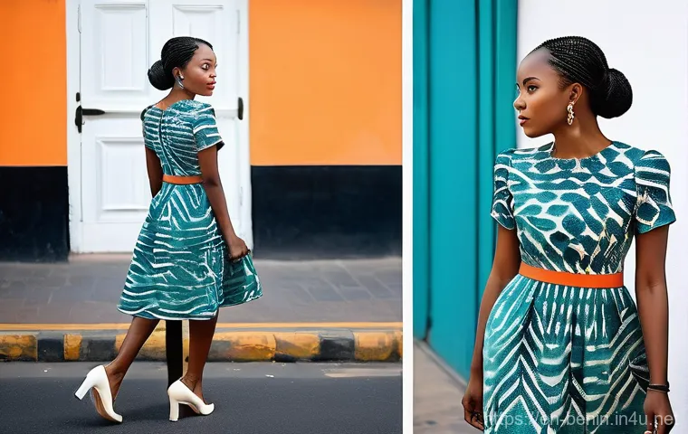 베냉의 전통 의복과 패션 - Artisan's Touch: Crafting Adire Fabric**
A close-up, intimate portrait of a skilled Beninese woman ... 베냉의 전통 의복과 패션 - Artisan's Touch: Crafting Adire Fabric**
A close-up, intimate portrait of a skilled Beninese woman ...
